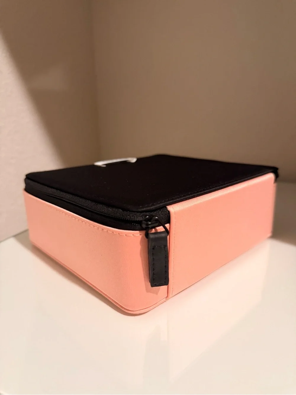 Prada Beauty Pink and Black Travel Storage Case
